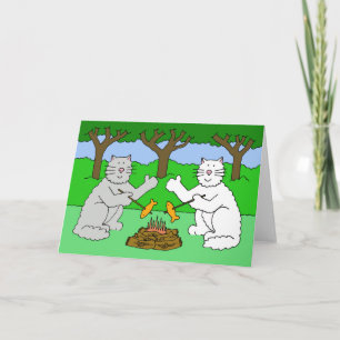 Campfire Katzen Vermisst, während Sie im Lager sin Karte