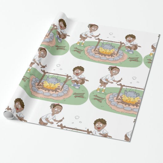 Campfire Kids Geschenkpapier (Ungerollt)