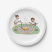 Campfire Kids Pappteller (Vorderseite)