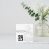 Campfire Love QR Code Begleitkarte (Stehend Vorderseite)