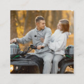 Campfire Love QR Code Begleitkarte (Rückseite)