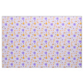 Campfire-Marshmallow-Schokoladenraucher lila Stoff (Fat Quarter (45,7 x 55,9 cm))