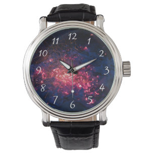 Campfire mit brennenden Membern Armbanduhr