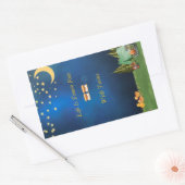 Campfire mit S'mores Aufkleber (Umschlag)