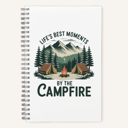 Campfire Moments Abenteuer Notizblock (Vorderseite)