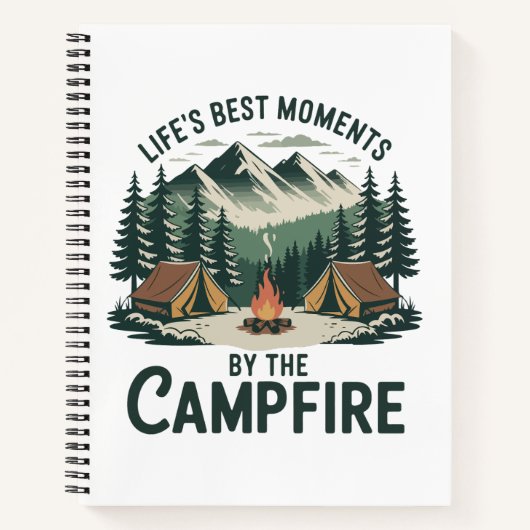 Campfire Moments Abenteuer  Notizblock (Vorderseite)