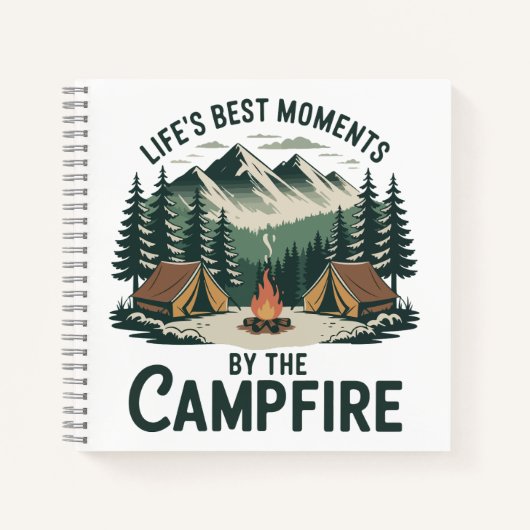 Campfire Moments Adventure  Notizblock (Vorderseite)