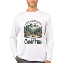 Campfire Moments Vintage Mountain Design Men’s