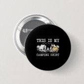 Campfire Mops Hund Das ist mein Camping Button (Vorne & Hinten)