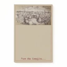 Campfire Notepad