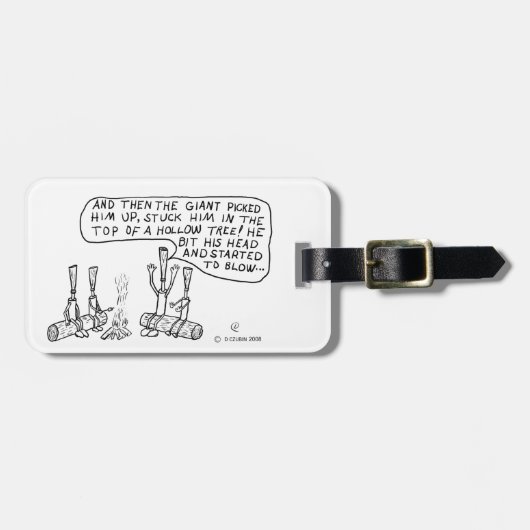 Campfire Reeds Gepäckanhänger (Vorderseite horizontal)