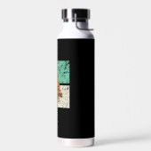 Campfire Retro Vintage Trinkflasche (Links)