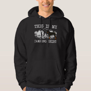 Campfire Rottweiler Hund Das ist mein Camping Hoodie