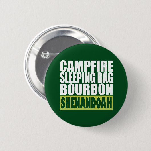 Campfire Schlaftasche Bourbon Shenandoah Button (Vorne & Hinten)