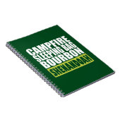 Campfire Schlaftasche Bourbon Shenandoah Notizblock (Rechte Seite)