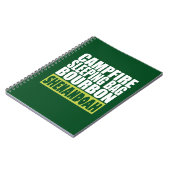 Campfire Schlaftasche Bourbon Shenandoah Notizblock (Linke Seite)