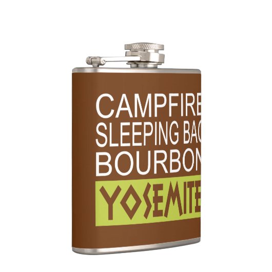 Campfire Schlaftasche Bourbon Yosemite Flachmann (Rechts)