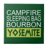 Campfire Schlaftasche Bourbon Yosemite Fliese (Vorderseite)
