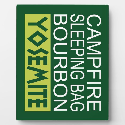 Campfire Schlaftasche Bourbon Yosemite Fotoplatte (Vorderseite)