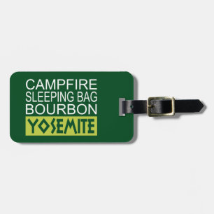 Campfire Schlaftasche Bourbon Yosemite Gepäckanhänger