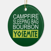Campfire Schlaftasche Bourbon Yosemite Keramikornament (Links)