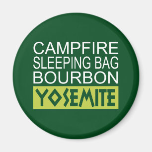 Campfire Schlaftasche Bourbon Yosemite Magnet