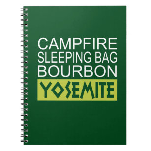 Campfire Schlaftasche Bourbon Yosemite Notizblock