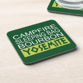 Campfire Schlaftasche Bourbon Yosemite Untersetzer (Linke Seite)