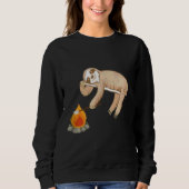 Campfire Sloth 40 Sweatshirt (Vorderseite)