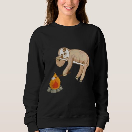 Campfire Sloth 40 Sweatshirt (Vorderseite)