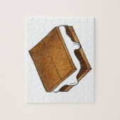 Campfire Smores Marshmallow Camp Smore Puzzle (Vertikal)