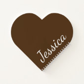 Campfire S'mores Toasted Marshmallow Summer Camp Notizbuch (Rückseite)