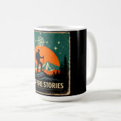 Campfire Stories – Night Fire Nature Memory Kaffeetasse (VorderseiteRechts)