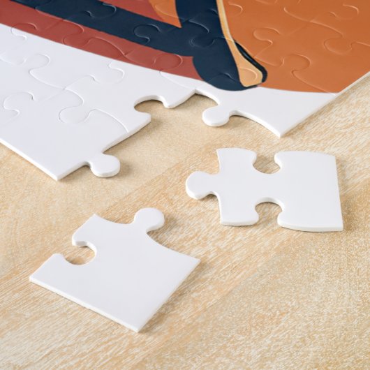 Campfire Sunset Puzzle (Seite)