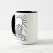 Campfire Tasse Kunst, Dichtung und Musik (Vorderseite Links)