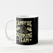 Campfire Team Camping Funny Camp Camper Vater Männ Kaffeetasse (Links)