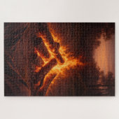 Campfire Thoughts | Fireside Art | Puzzle (Horizontal)