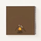 Campfire Travel Journal oder Camp Cabin Gästebuch Notizblock (Rückseite)