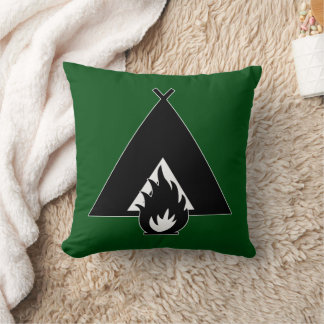 Campfire und Zelt Kissen