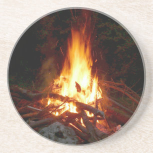 Campfire-Untersetzer Getränkeuntersetzer