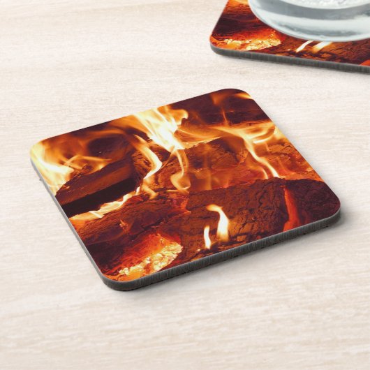 Campfire-Untersetzer Getränkeuntersetzer (Linke Seite)