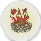 Campfire Vinyl Sticker (Vorderseite)