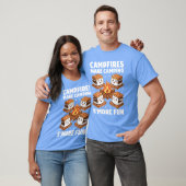Campfires Make Camping Smore Fun Nature Camp Fire T-Shirt (Unisex)