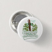 Campgaw Mountain Utah Ski Logo Button (Vorne & Hinten)