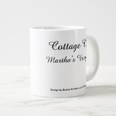 Campground Motif by Babbie - Martha's Vineyard Jumbo-Tasse (Vorderseite Rechts)