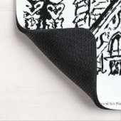 Campground Motif by Babbie - Martha's Vineyard Mousepad (Ecke)