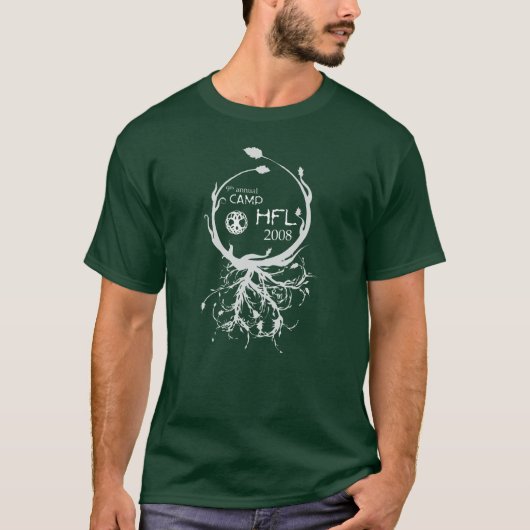 CampHFL 08 Männer T-Shirt (Vorderseite)