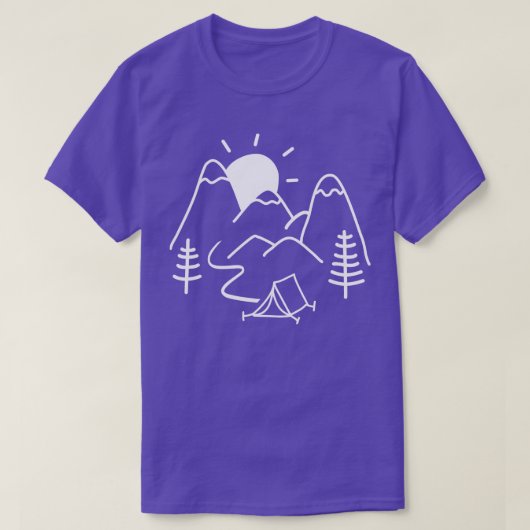 Camping 15 T-Shirt (Design vorne)
