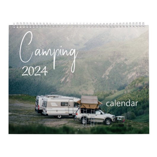 Camping 2024 kalender (Titelbild)