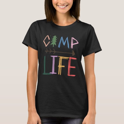 CAMPING 4 T-Shirt (Vorderseite)